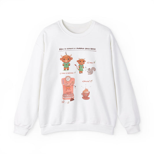 Pumpkin spice Unisex Heavy Blend™ Crewneck Sweatshirt