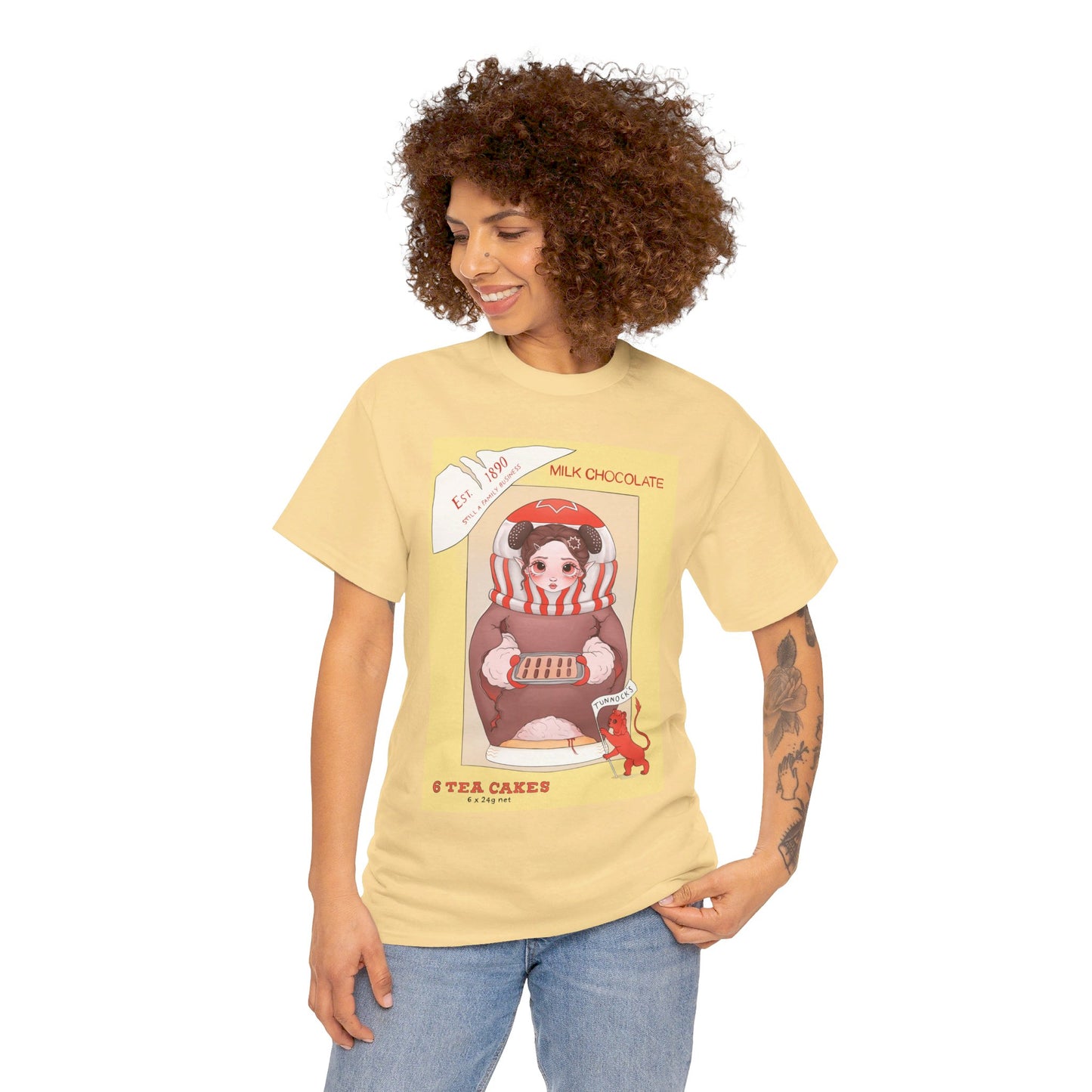 Biscuit gore Unisex Heavy Cotton Tee