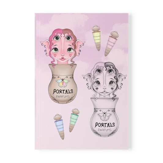 Portals fan art Softcover Notebook, A5