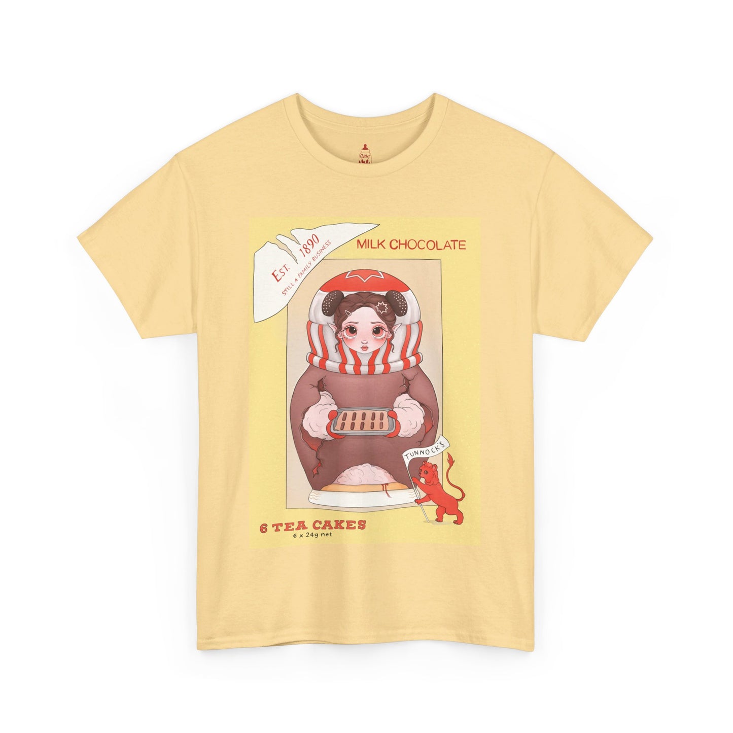 Biscuit gore Unisex Heavy Cotton Tee